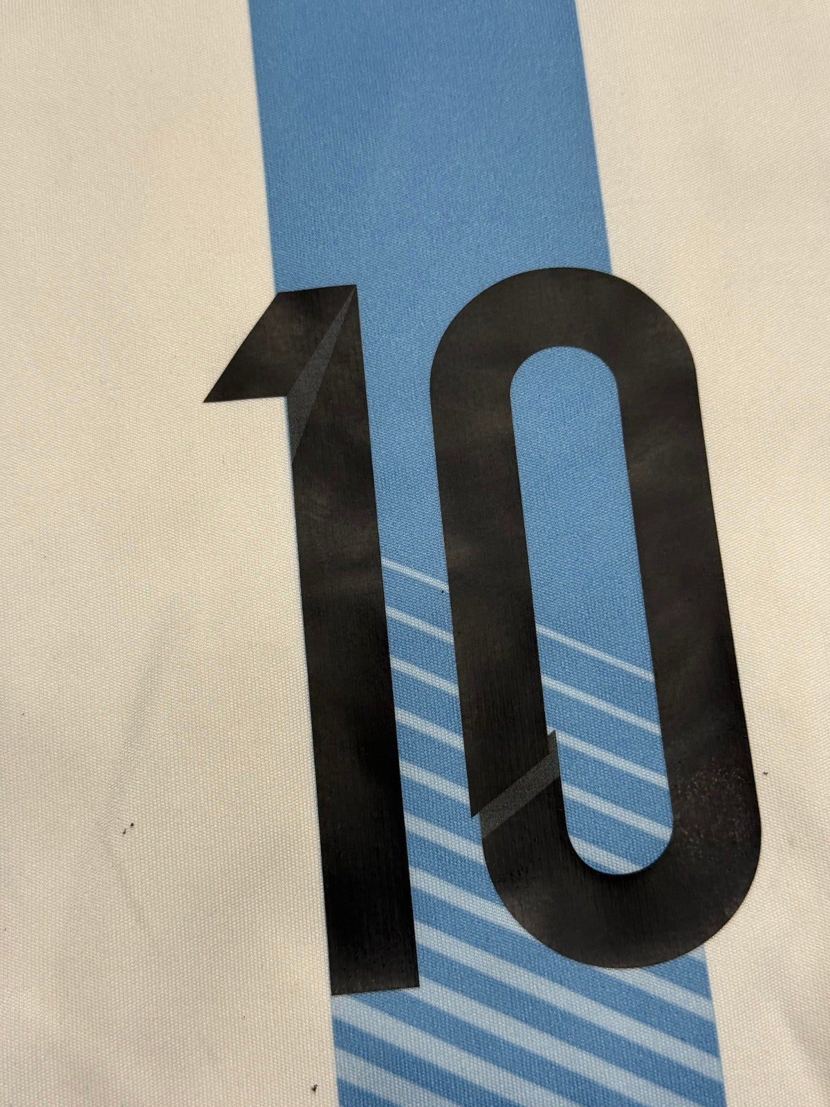 maglia calcio vintage Argentina Adidas 2014 Messi 10 Mondiali Brasile Olanda M