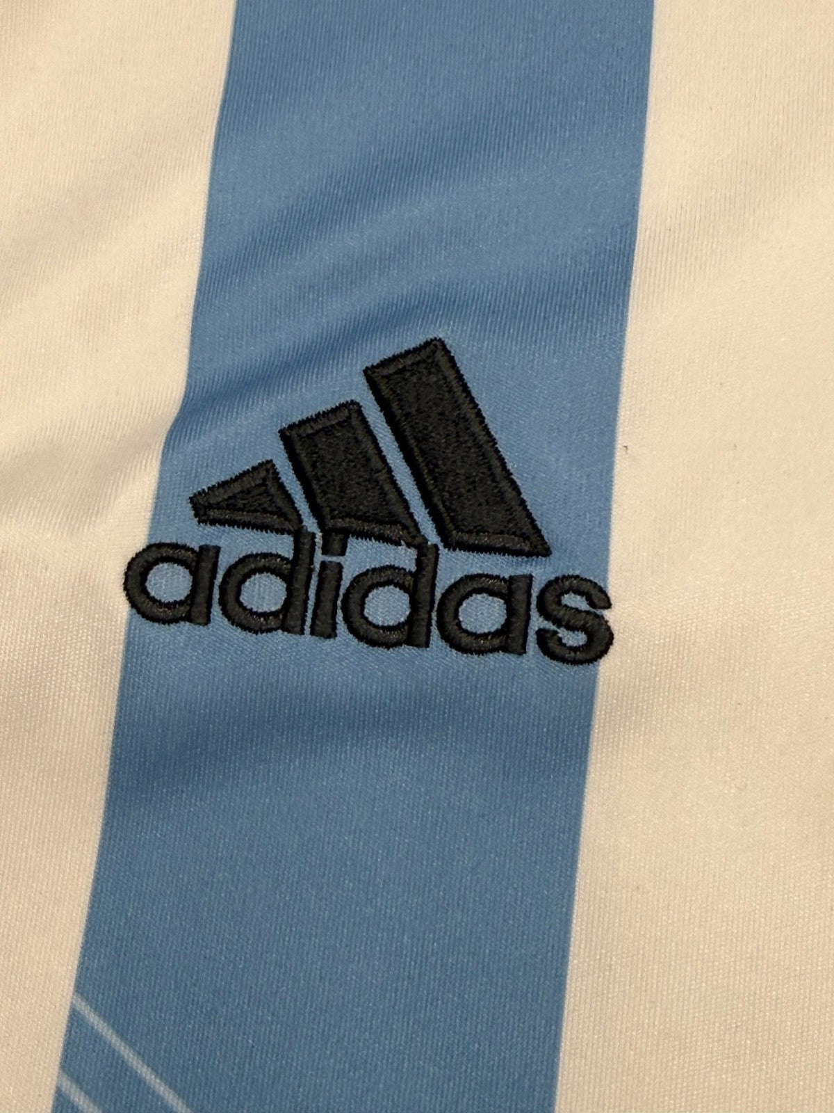maglia calcio vintage Argentina Adidas 2014 Messi 10 Mondiali Brasile Olanda M