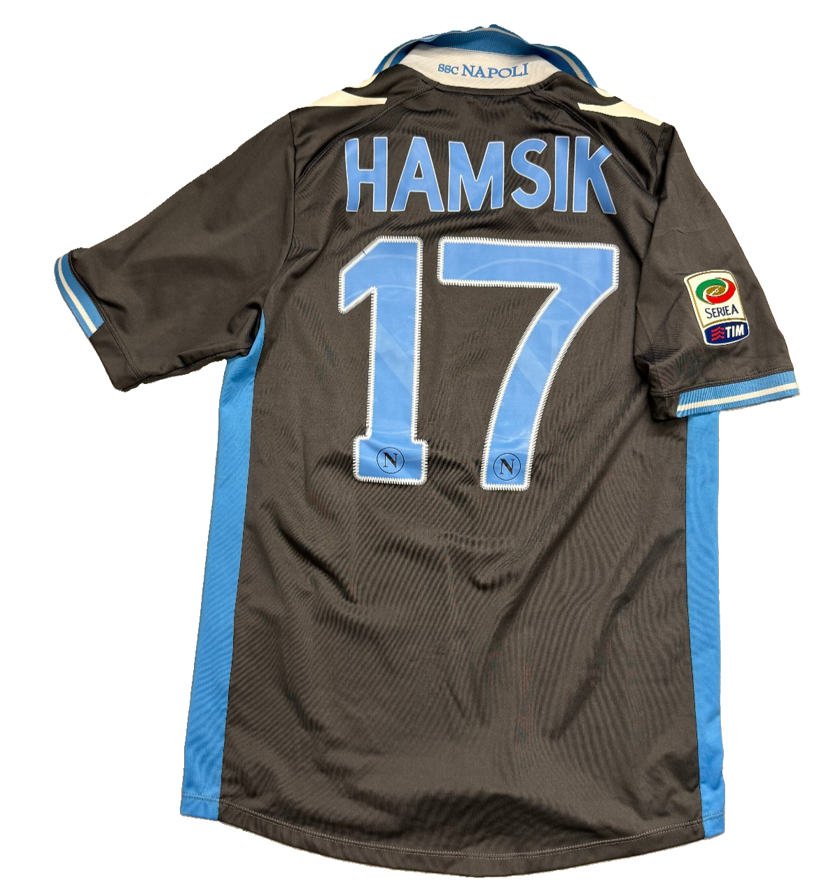 SSC Napoli Maglia Away 2011/12 Hamsik #17 Macron Originale Vintage Serie A L