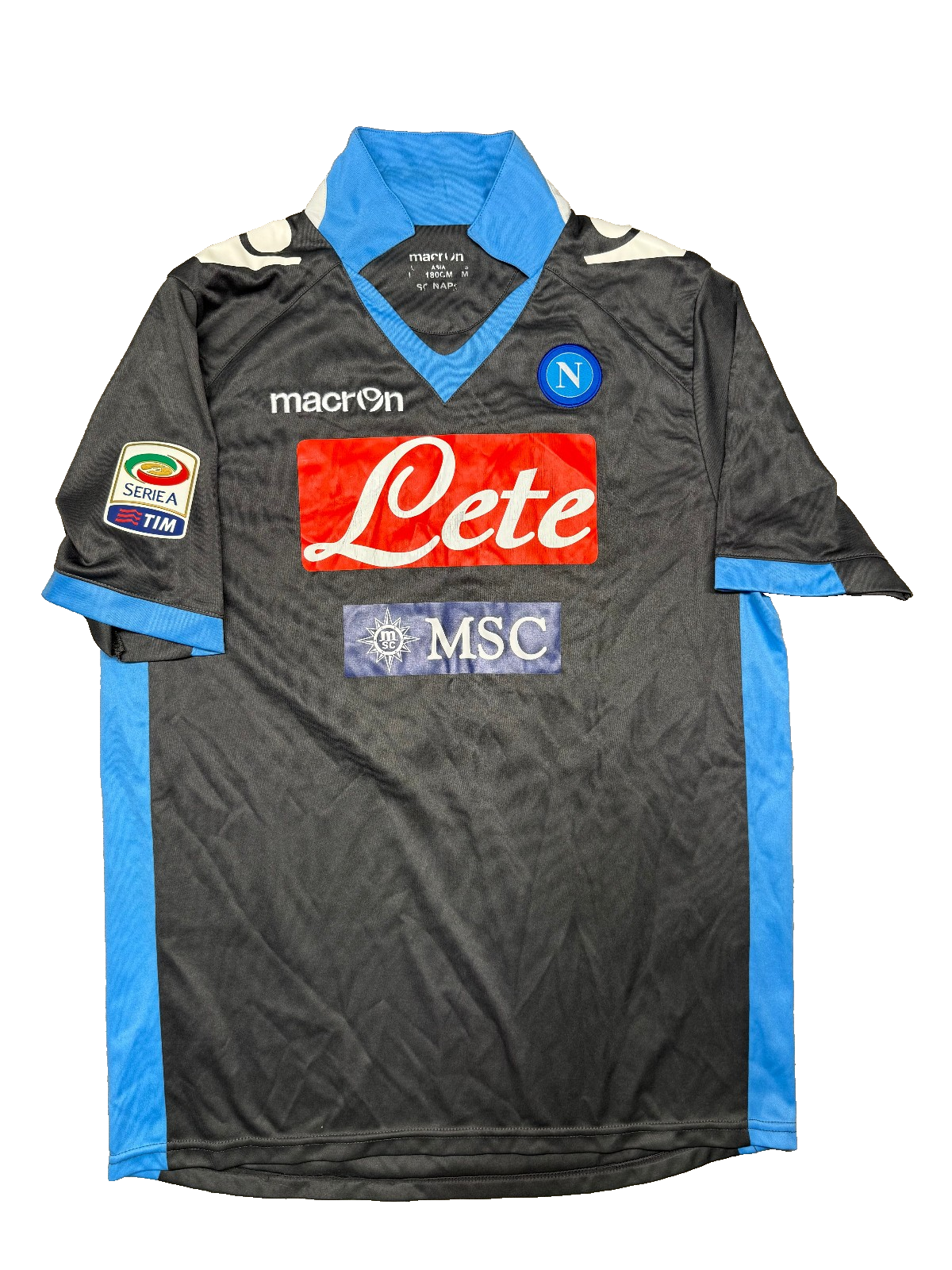 SSC Napoli Maglia Away 2011/12 Hamsik #17 Macron Originale Vintage Serie A L
