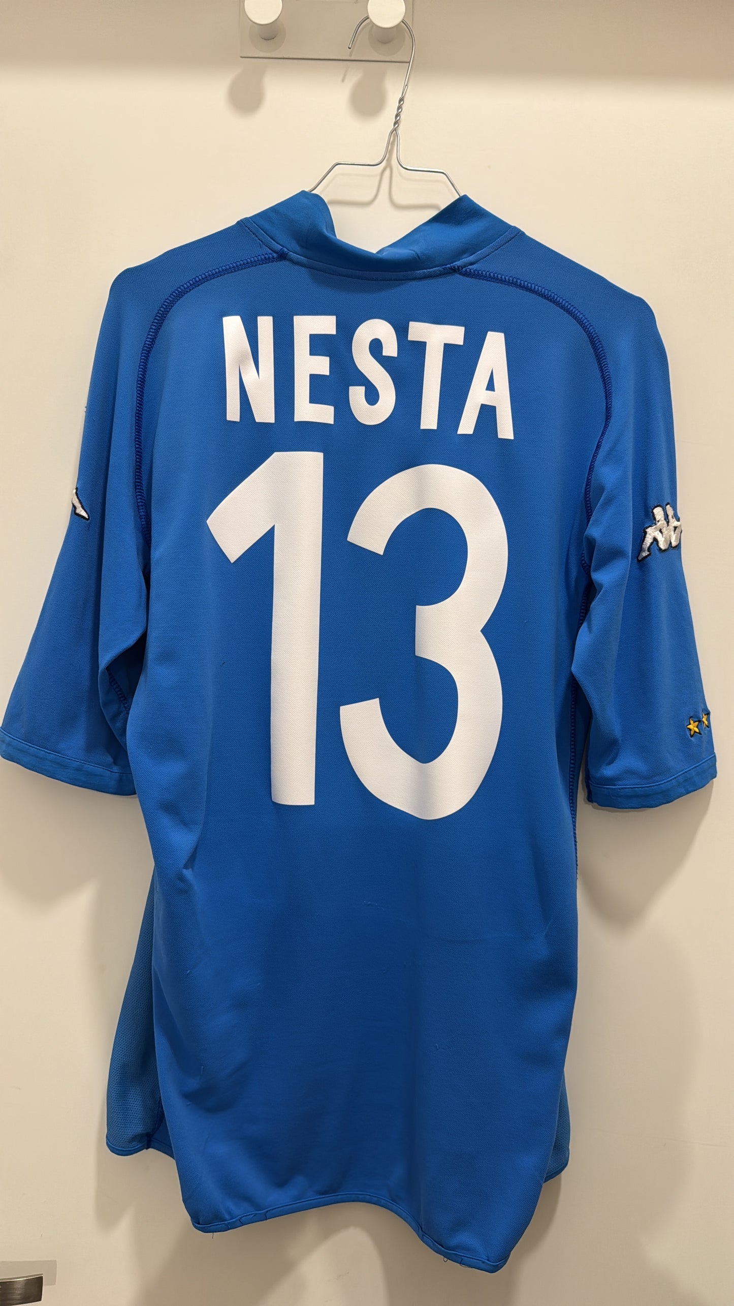 Maglia Italia Kappa home World Cup 2002 Korea Japan NESTA #13 Large