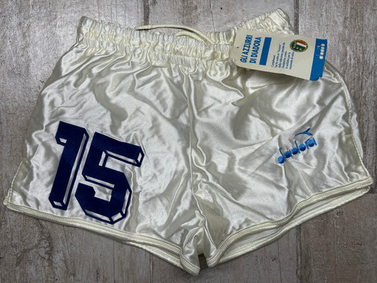 pantaloncini short italia italy FIGC Diadora Roberto Baggio World Cup 1990 M JR