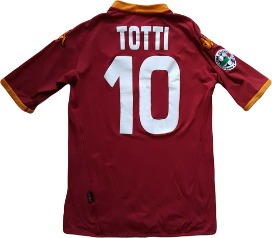 Maglia Roma Totti *player issue* Kappa 2007 2008 Wind *MADE in ITALY* L home