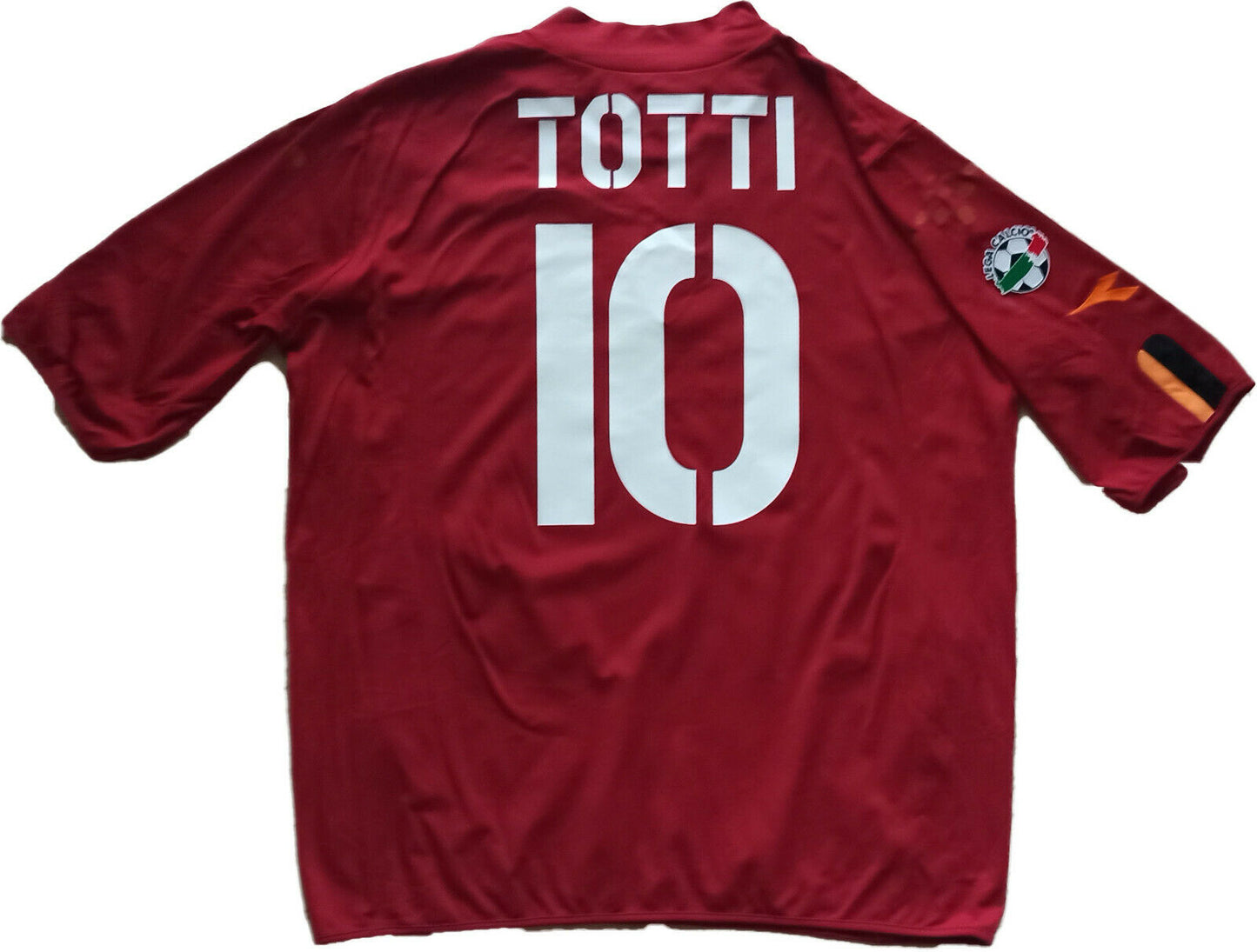 maglia roma totti 2003 2004 diadora mazda Home Jersey shirt XL Calcio