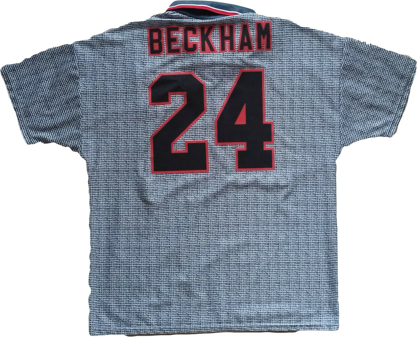 1995-96 Manchester United Away Shirt Beckham #24 maglia vintage shirt (Top) XL