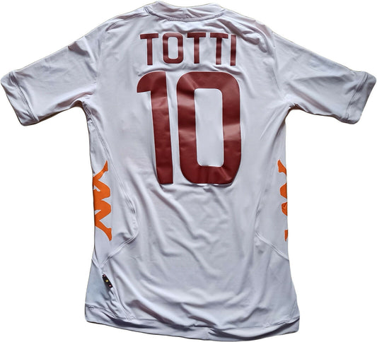 maglia roma TOTTI kappa 2011 2012 Derby NO worn jersey S ITALY