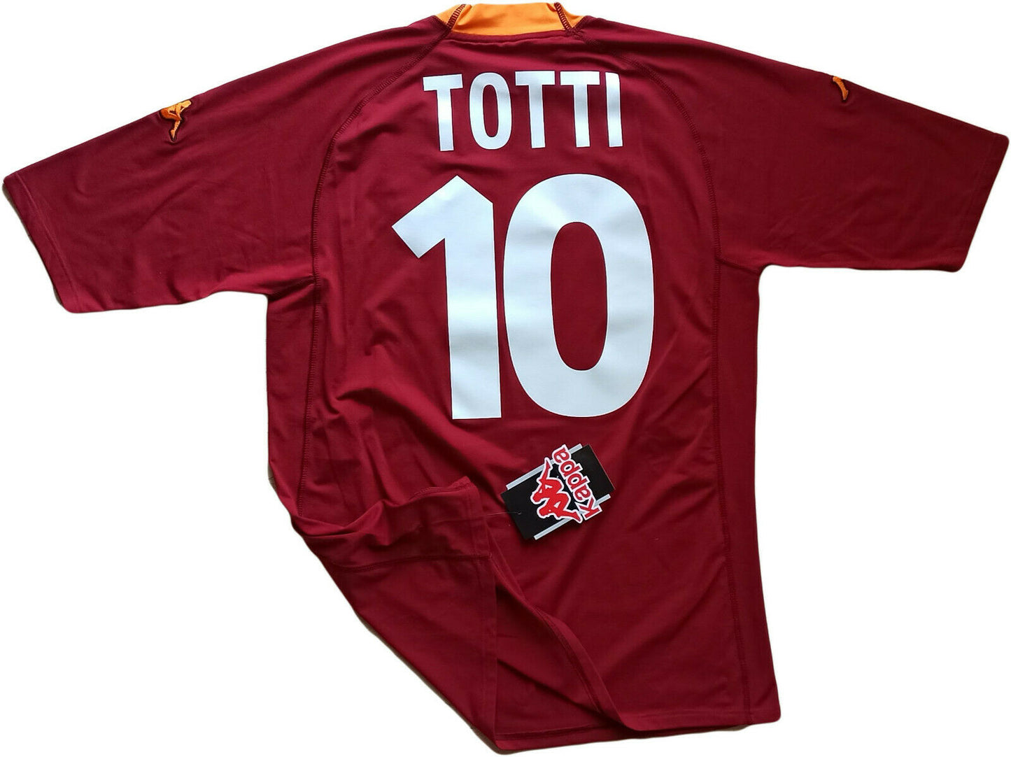 maglia roma Totti calcio scudetto 2000 2001 Kappa Ina Assitalia XXL NEW ORIGINAL