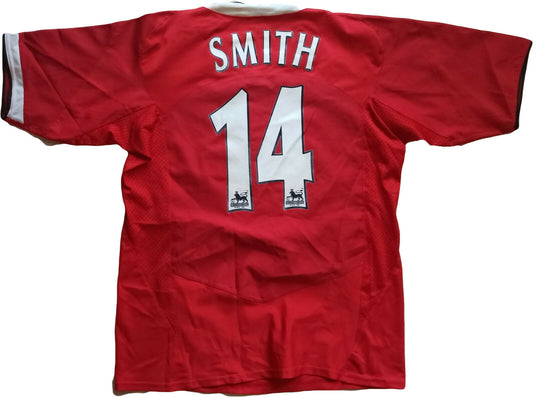 maglia manchester united Smith vintage Nike 2002 2003 Vodafone CR7 jersey XL