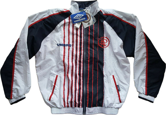 vintage Ajax Umbro Tracktop Final UEFA track training 1996-97 shirt jersey