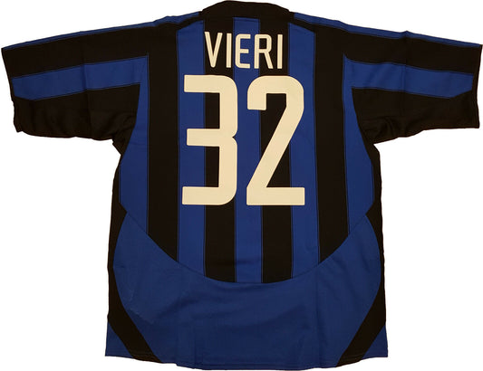 maglia Vieri Inter Nike calcio Milano jersey shirt trikot 2003 2004 Pirelli