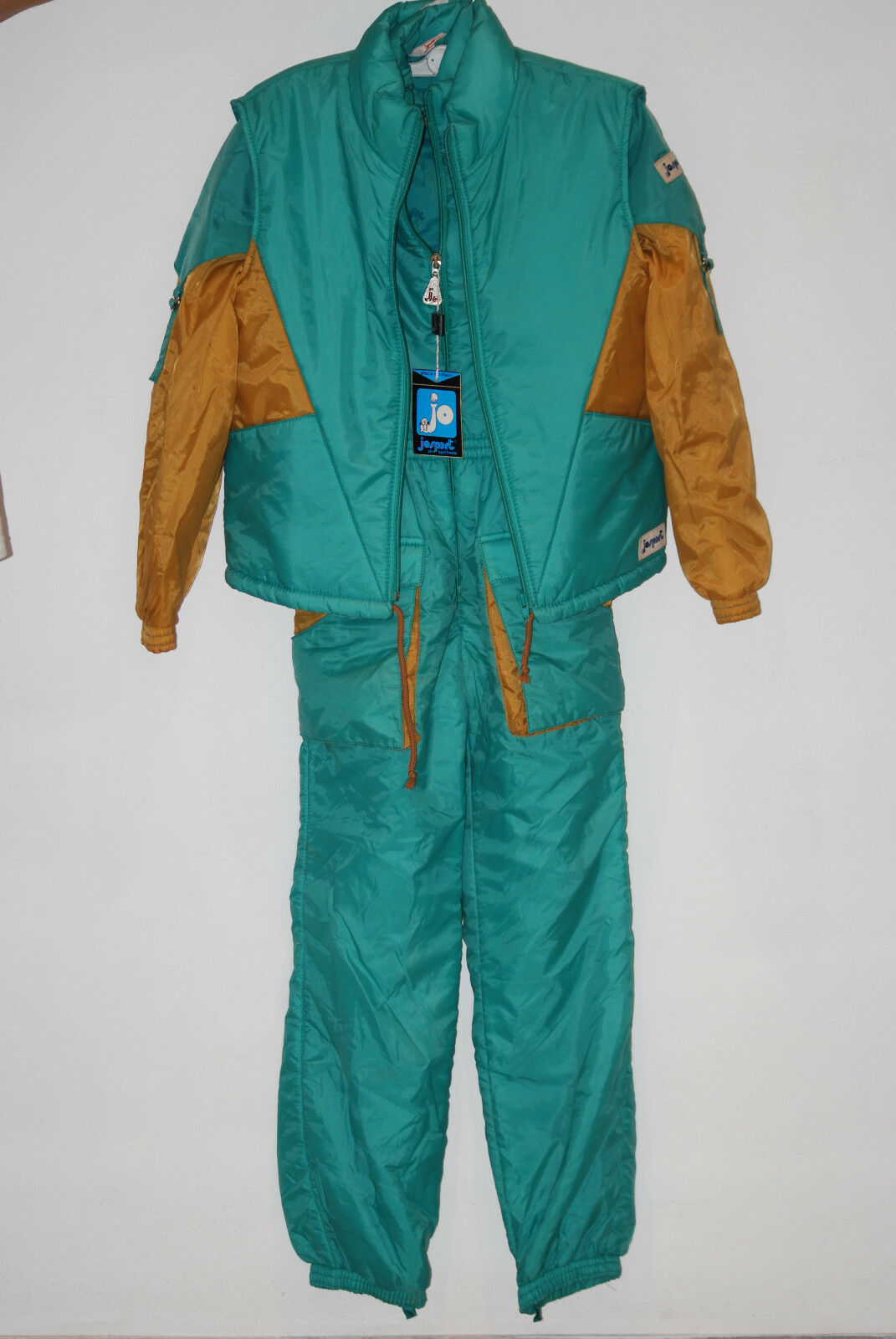 vintage JOSPORT bomber Terital Snow suit grenoble paninaro piumino anni 80 XS