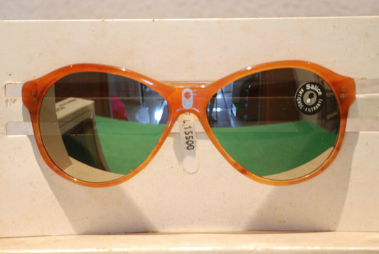 vintage SALICE ANTI-CHOC sunglasses eyewear glass sport skii 80 lens cebe brown