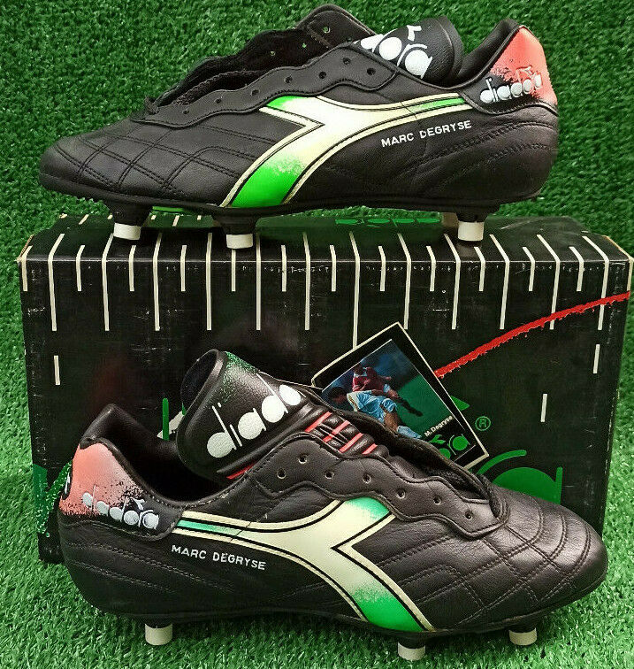 scarpe calcio vintage Diadora MARC DEGRYSE BELGIUM football shoes scarpini