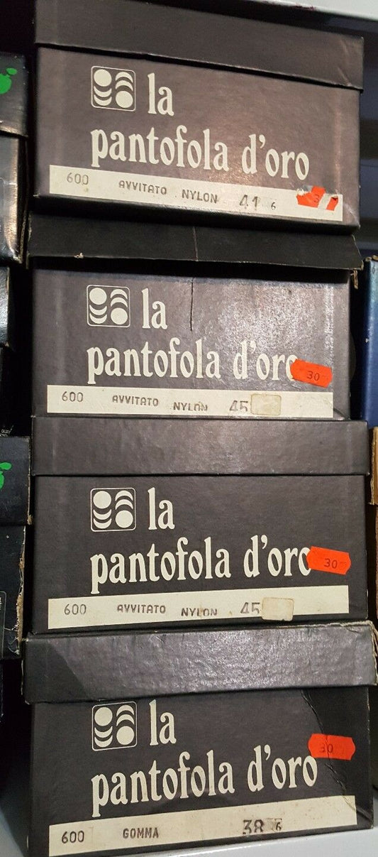 vintage pantofola d'oro Emidio Lazzarini Super ASCOLANA AVVITATO ascolana