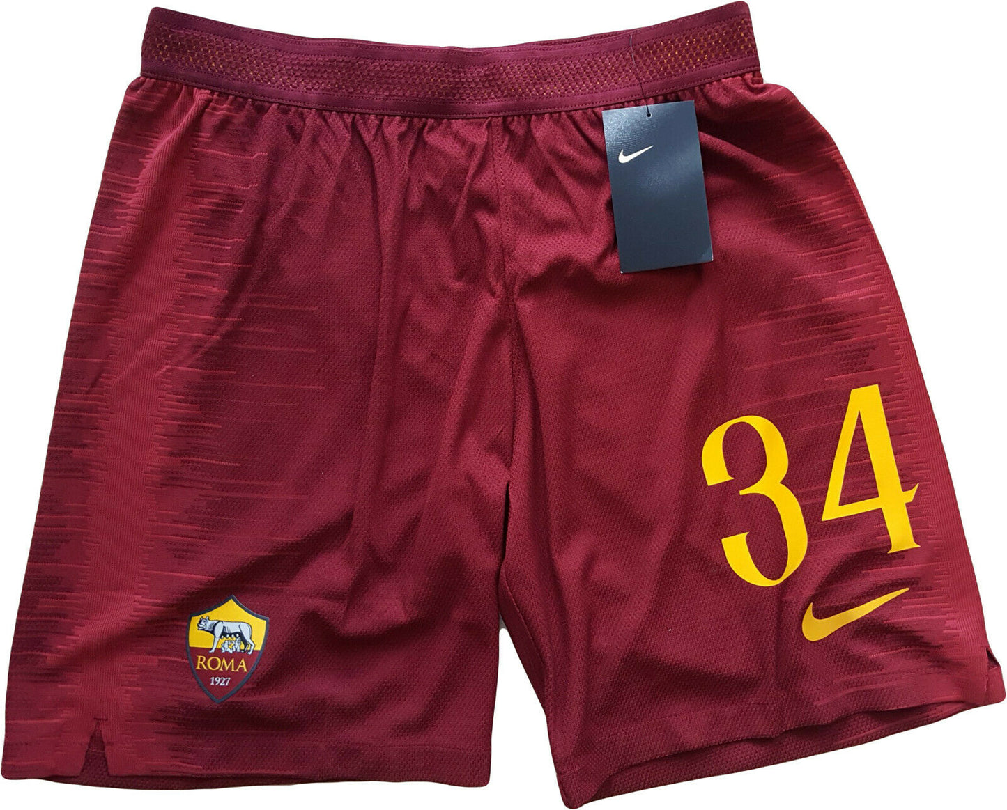 roma worn player issue Kluivert nike shorts 2018-2019 pantaloncini magazzino