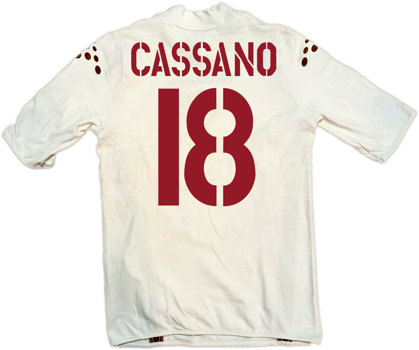 MAGLIA ROMA Cassano JERSEY SHIRT issued 2003 2004 MAZDA KAPPA diadora