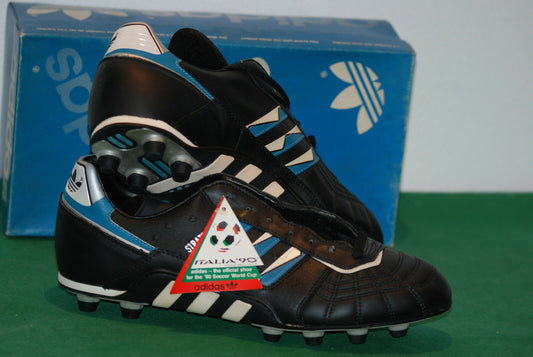 vintage adidas STRATOS GUIDE boots tango espana soccer botas NOS rare italia 90