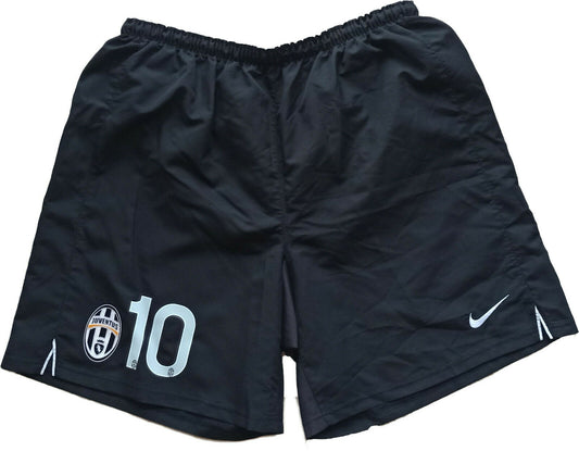 pantaloncini juventus shorts calcio Nike 2006 2007 worn issued DEL PIERO ADP