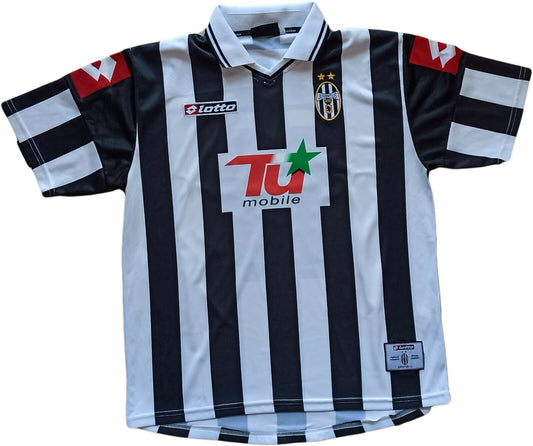 maglia juventus del piero Lotto 2000 2001 M Player Version TU mobile vintage