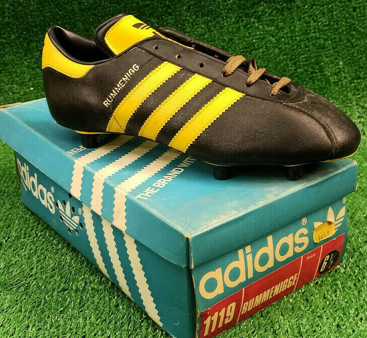 scarpe calcio ADIDAS vintage RUMENIGGE Bayern Munchen Germany INTER World Cup