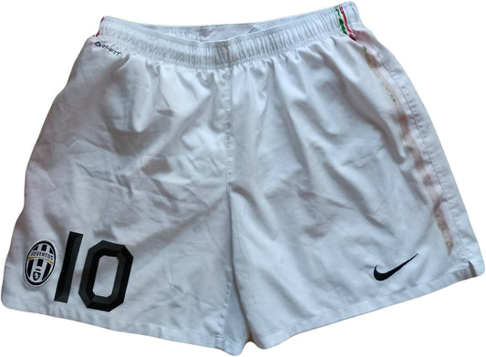 juventus vintage calcio shorts pantaloncini Nike 2010 2011 DEL PIERO ADP