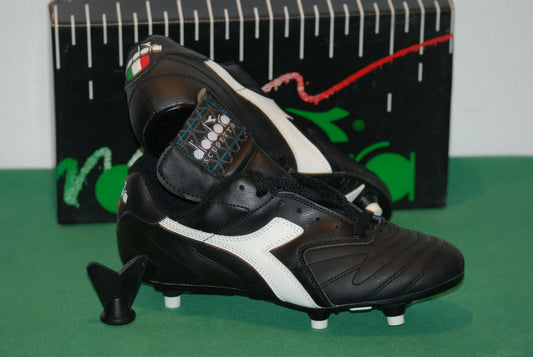 vintage diadora SCUDETTO SC baggio BNWT football boots uk 7.5 tipo BRASIL PRO 90