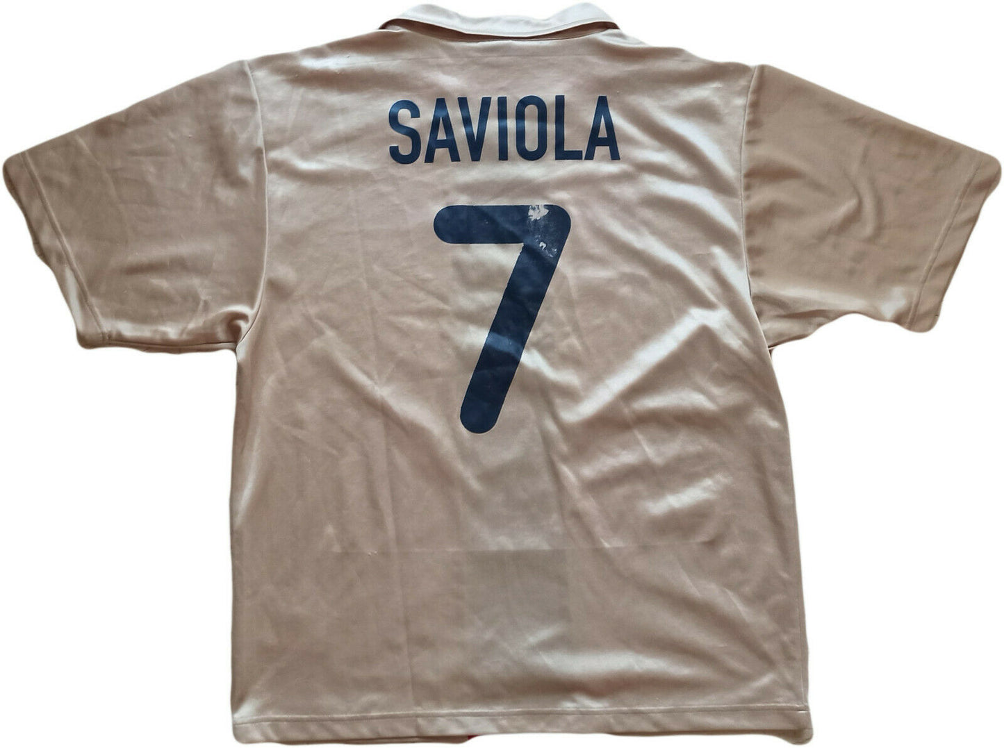 camiseta shirt Barcelona saviola #7 Dri-fit barca jersey NIKE 2001-02 LFP home