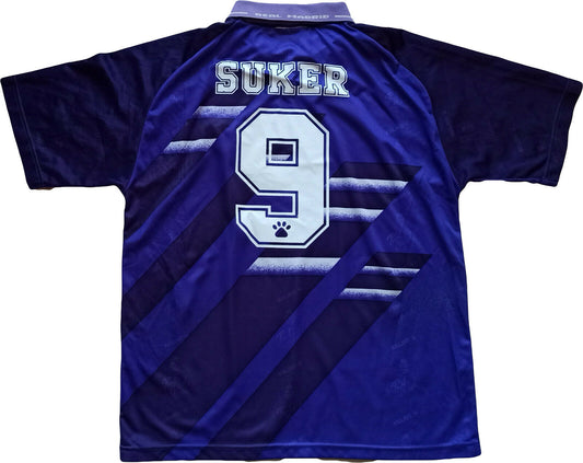 maglia Real madrid Suker 1995-96 Kelme football Teka vintage home jersey retro