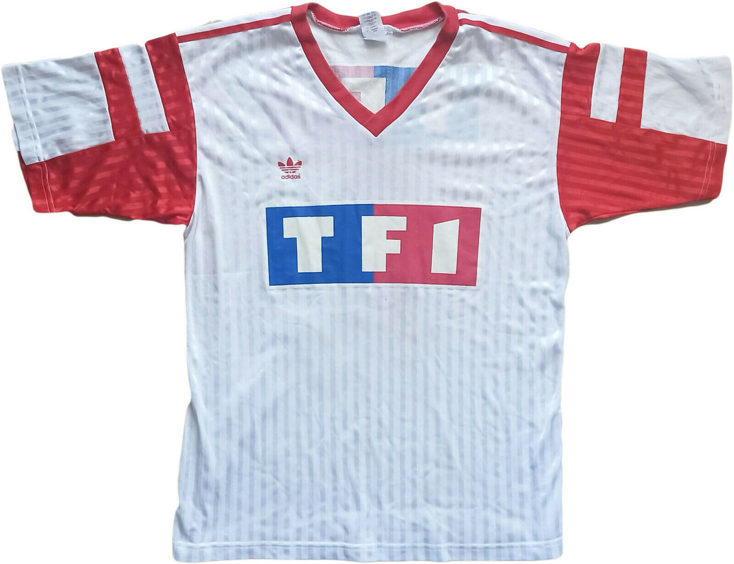 maglia match worn maillot as monaco Coupe France TFI Adidas vintage shirt jersey