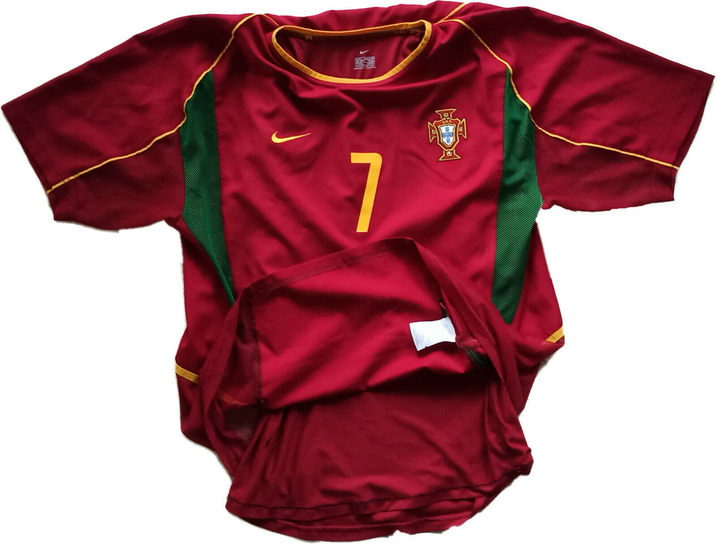 match worn cristiano ronaldo portugal portogallo nike *double layer* L U21