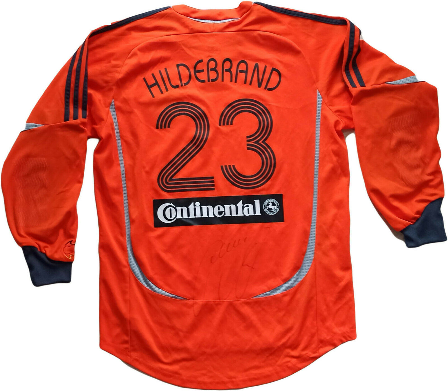 maglia match worn signed Adidas Hildebrand 2006 jersey Portiere WC Germany