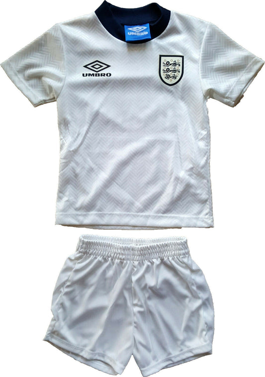 shirt vintage England Umbro World Cup France 1998 jersey player issue *NEW* 3-4y