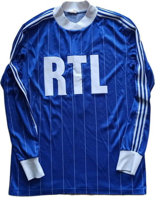 maglia maillot Olimpique de Marseille adidas 1981 Coupe de France RTL BASTIA