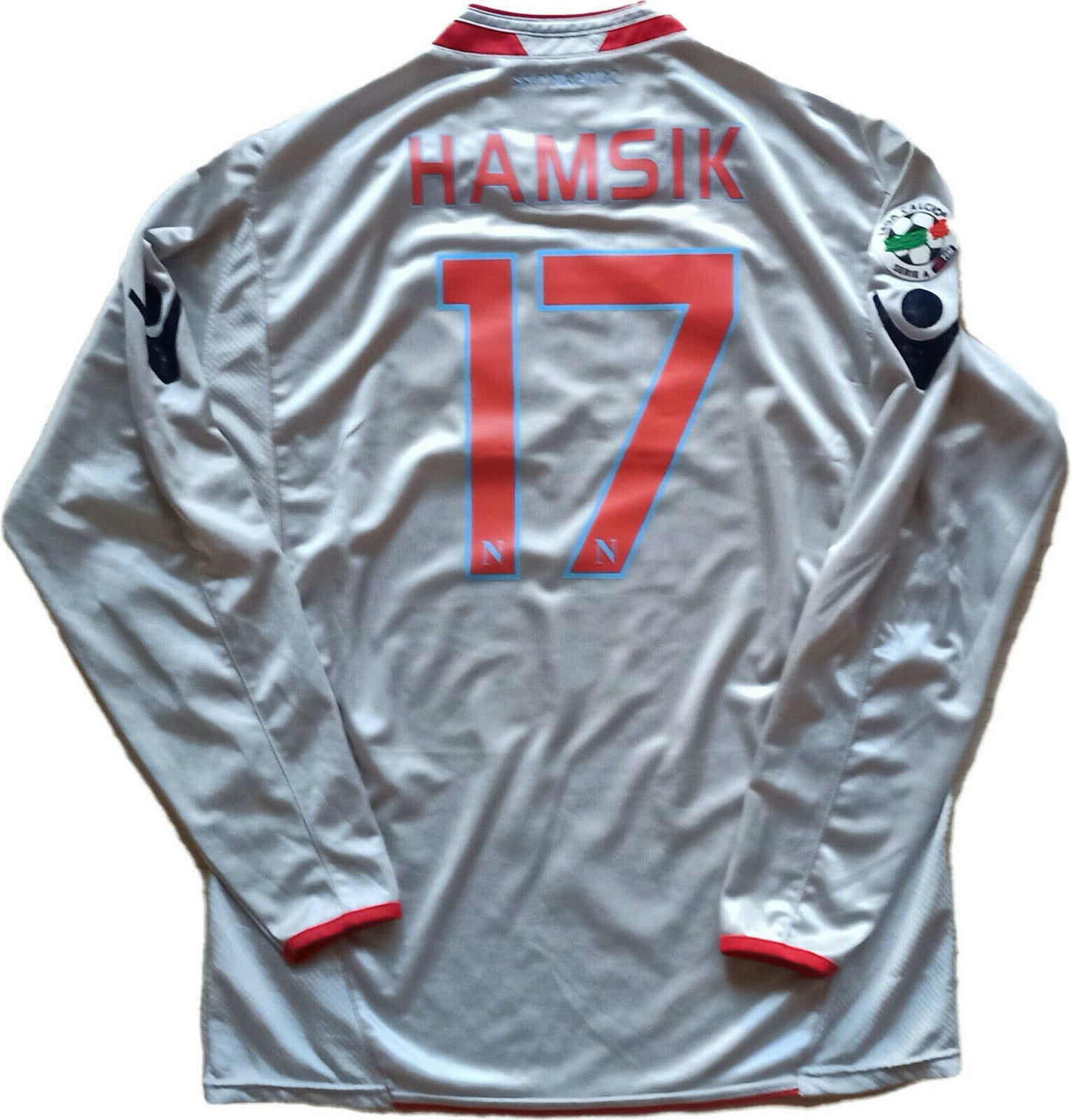 maglia Napoli match worn Hamsik 2009 2010 Home Jersey Diadora XL Lete