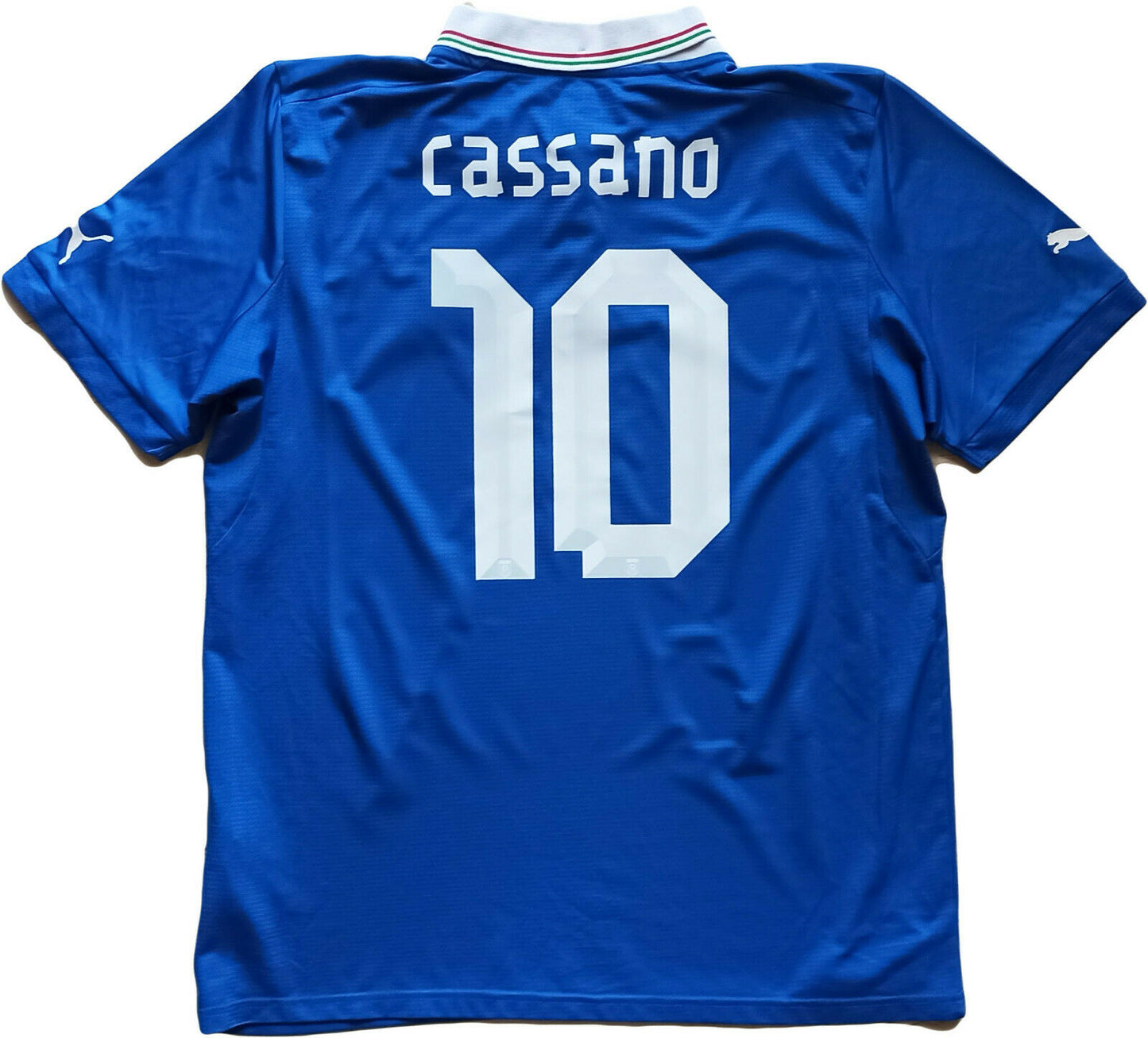 maglia italia Cassano Euro 2012 Europei Jersey home XL player issue Puma shirt