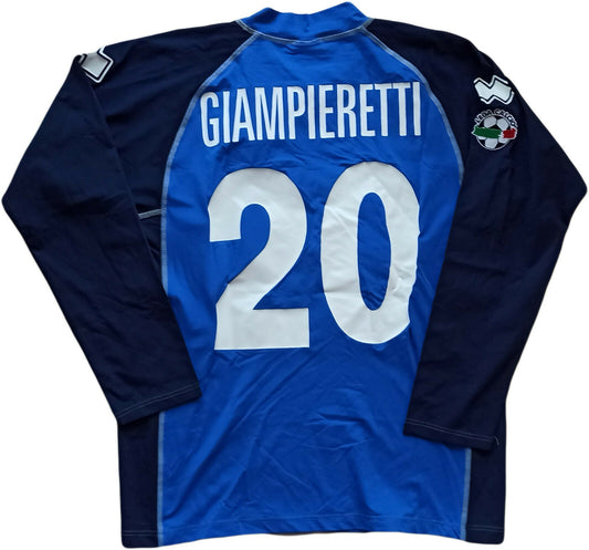 Maglia match worn Empoli calcio Giampieretti errea 2003 204 Shirt Jersey L