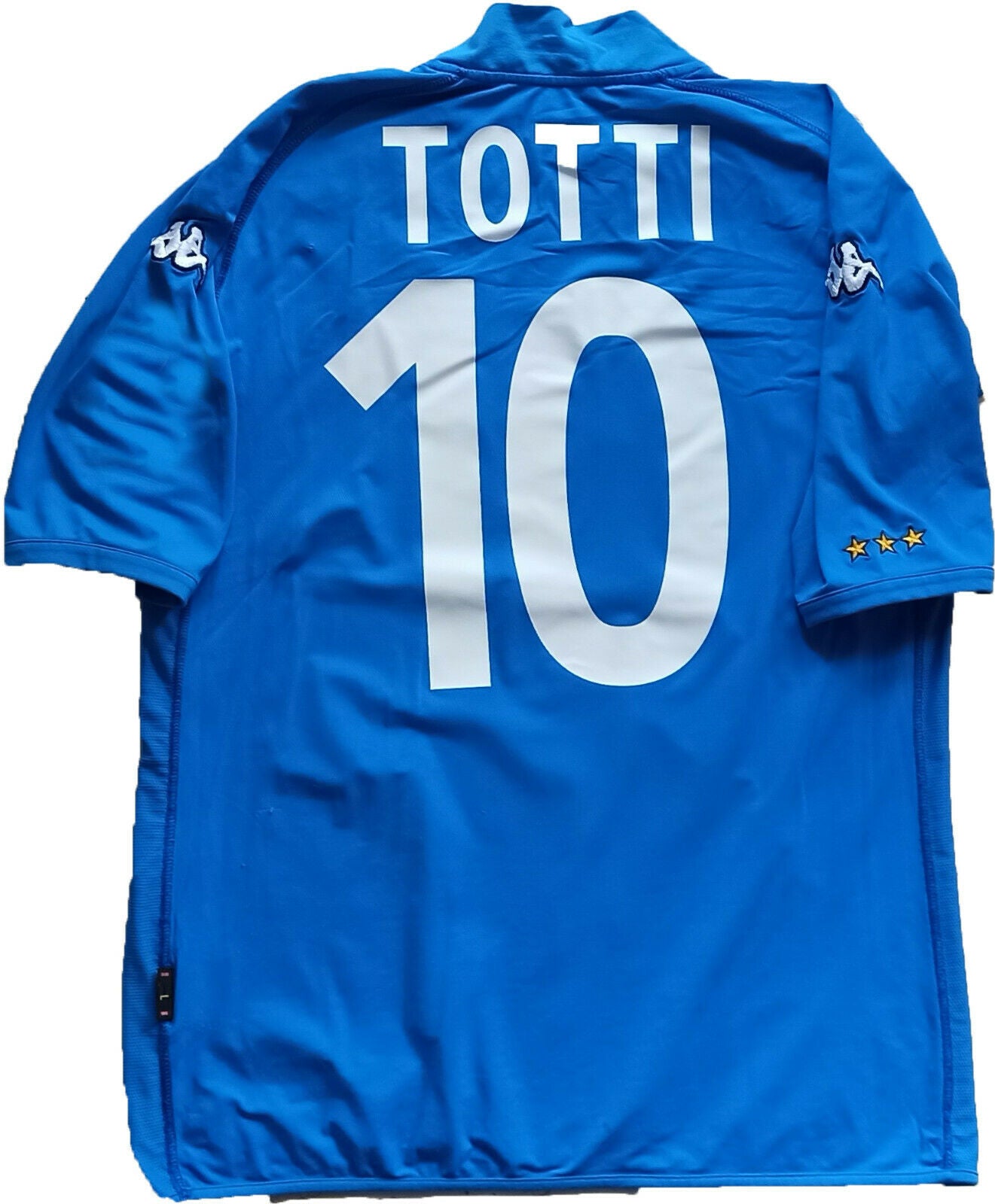 maglia italia TOTTI World Cup 2002 Japan *ITALY* Korea L jersey shirt vintage