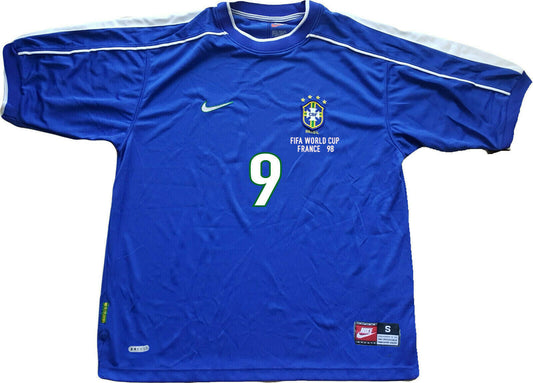 maglia camiseta Ronaldo brasil World Cup 1998 S shirt jersey France 98 Nike