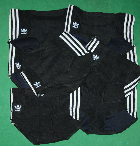 vintage ADIDAS shorts STOCK 8pcs sport USA 1984 shiny glanz PRO shorts volley