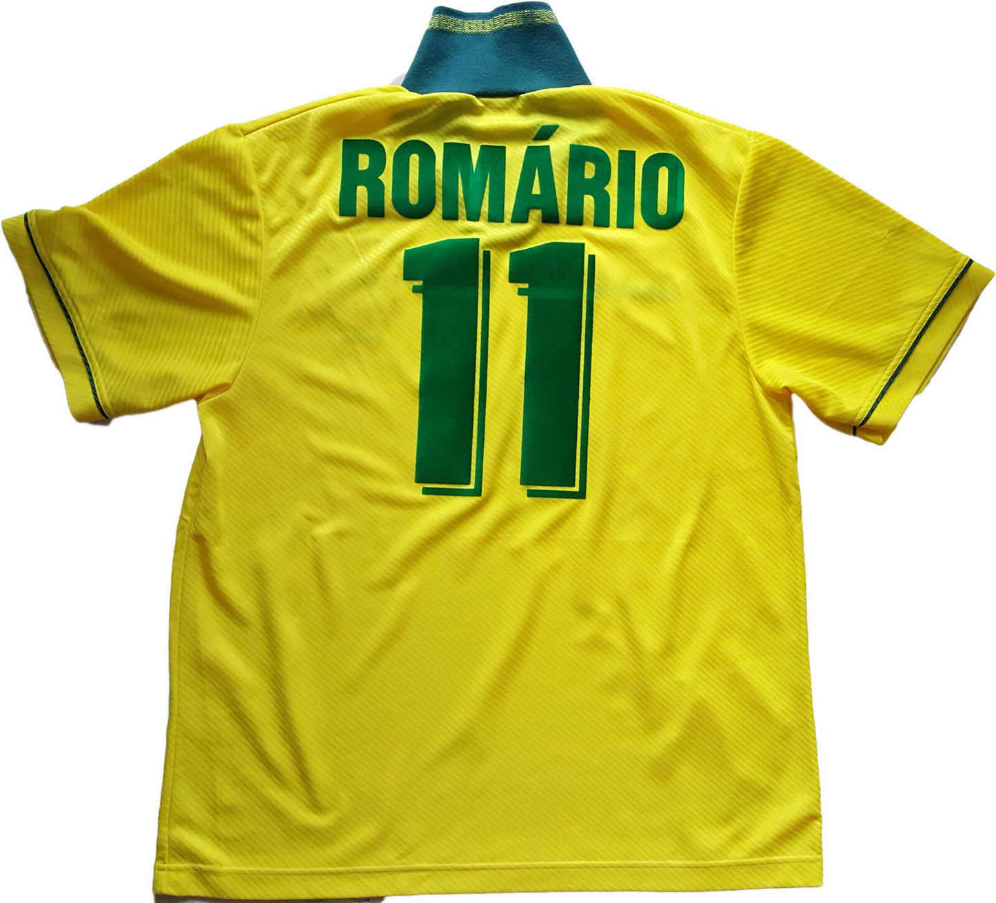 vintage brasil ROMARIO issued brazil USA 94 mondiali 1994 jersey shirt barca cbf