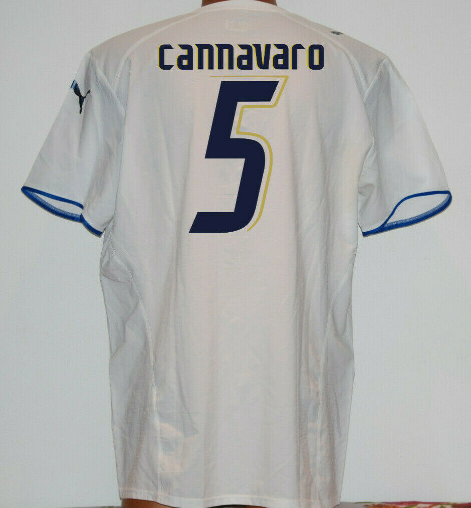 maglia Cannavaro italia puma world cup match worn player issue germany 2006