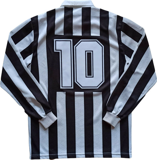 maglia juventus Baggio Roberto Home L 1990-91 calcio upim Kappa jersey worn