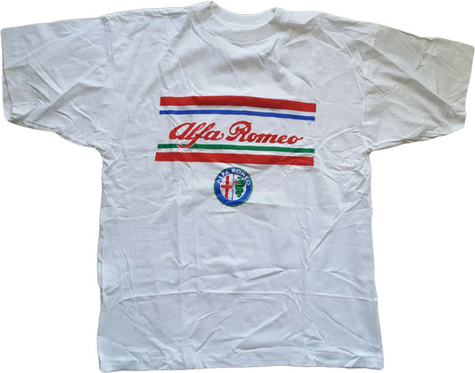 maglia Alfa Romeo vintage tshirt mascotte mondiali Mexico 86 cotton new