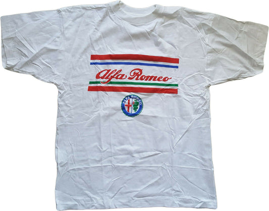 maglia Alfa Romeo vintage tshirt mascotte mondiali Mexico 86 cotton new