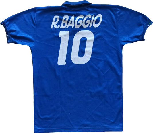 maglia Baggio diadora ITALIA 1994 USA 94 world cup mondiale FANS made in Italy