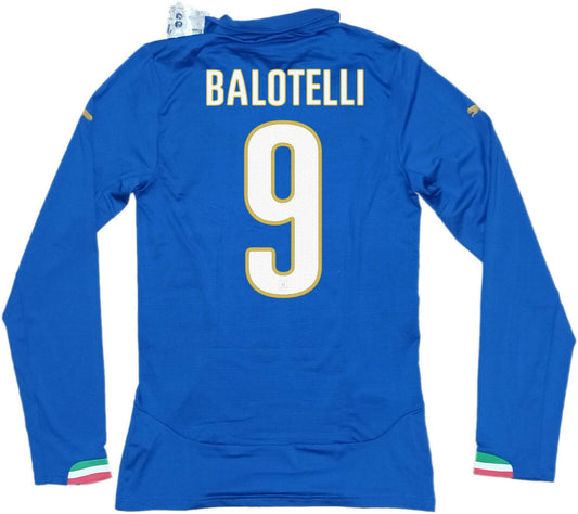 maglia Balotelli Puma italia match worn *player issue* magazzino nuova preparata