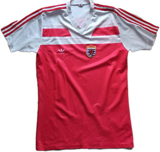 maglia calcio adidas vintage Luxembourg Lussemburgo retro anni 90 1989