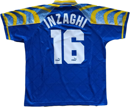 maglia calcio Inzaghi parma Jersey Puma King vintage 1995 1996 Parmalat XL