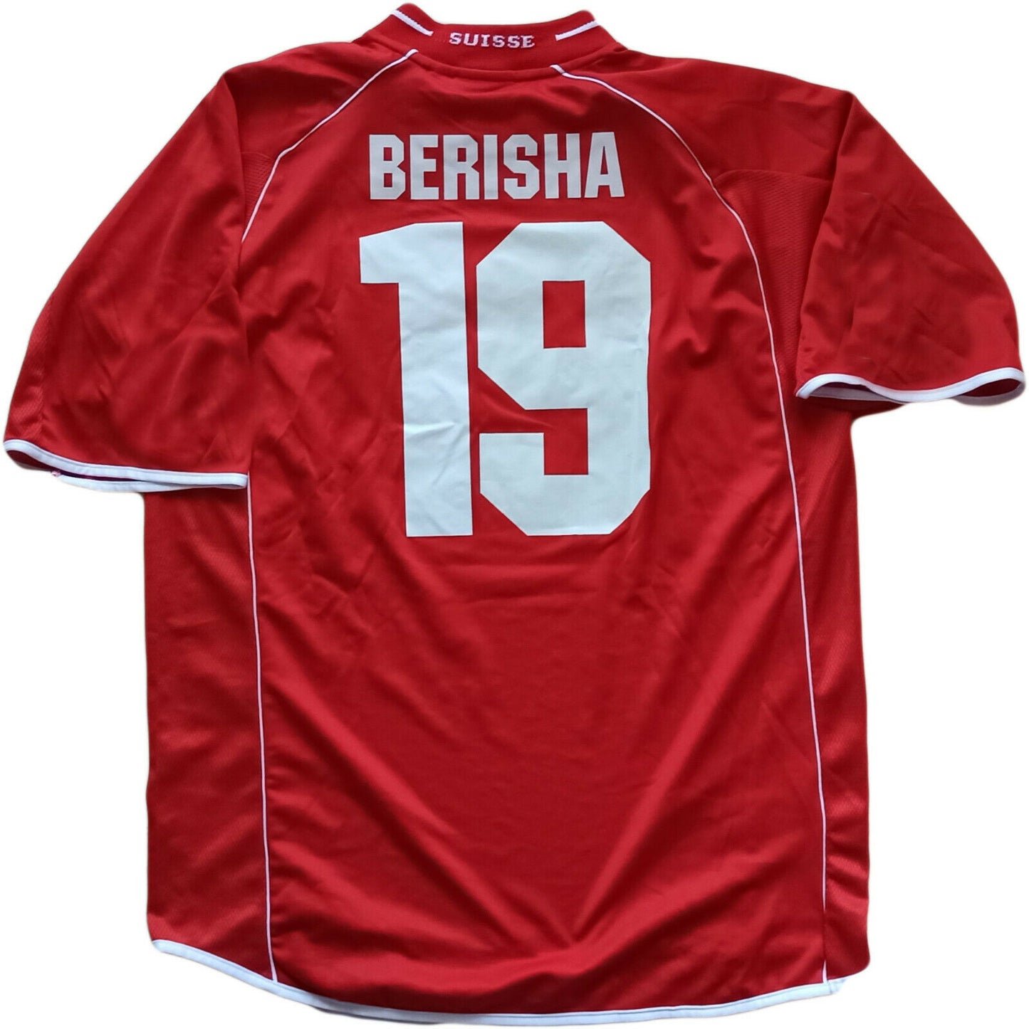 maglia calcio Match Suisse Switzerland BERISHA player issue 2000 Puma