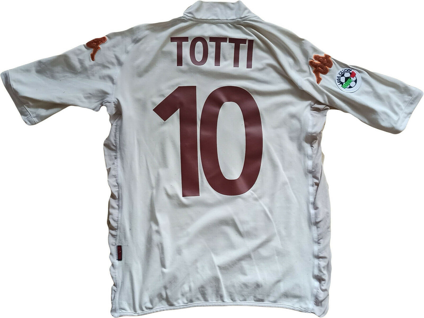 maglia calcio roma totti 2002 2003 Serie A MAZDA Kappa vintage shirt